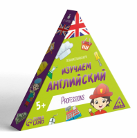 Познавательная игра «Изучаем английский. Professions», 36 карточек, 5+