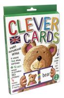 Clever Cards / Учим английский играя. Уровень 2. (набор карточек+книга)