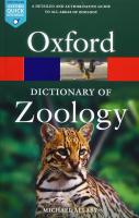 Oxford Dictionary of Zoology