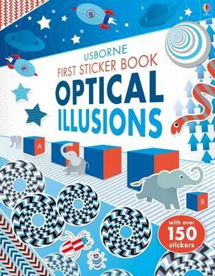 First Sticker Book Optical Illusions