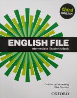 English File (3rd edition) Intermediate Student's Book