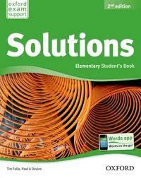 Solutions (2nd edition) Elementary: Student's Book