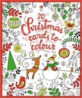 20 Christmas cards to colour