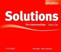 Solutions (2nd edition) Pre-Intermediate Class CDs