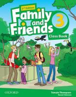 Family and Friends (2nd Edition) 3 Class Book Учебник