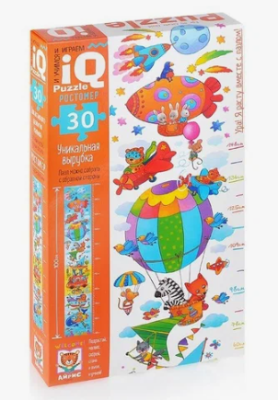 IQ Пазл МАКСИ Ростомер 30 эл. Мой воздушный шар 3+