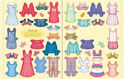 Press-out paper dolls