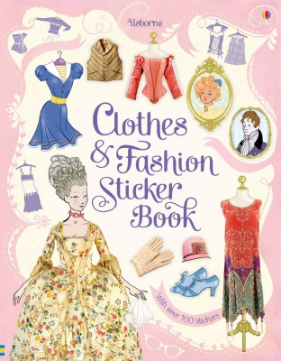 Clothes and fashion sticker book
