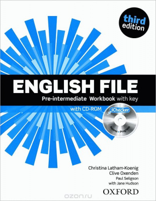 ENGLISH FILE PRE-INTERMEDIATE 3E WB WO/K + ICHECKER PACK