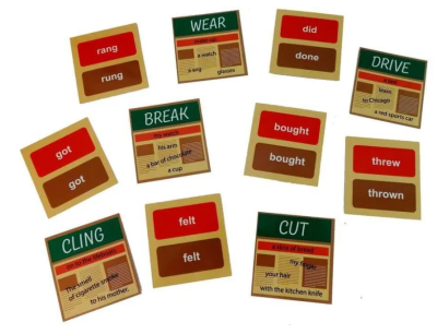 Irregular Verbs: Flashcards