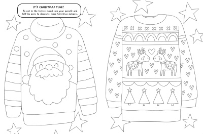 Christmas Jumper Colouring Book